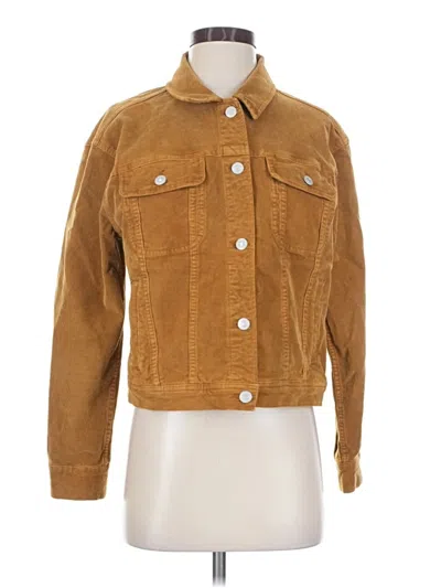 Pre-owned Jcrew Jacket In Brown