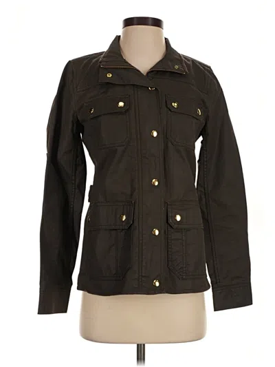 Pre-owned Jcrew Jacket In Brown