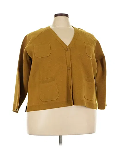 Pre-owned Jcrew Jacket In Gold