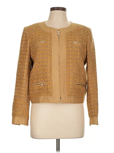 Pre-owned Jcrew Jacket In Gold
