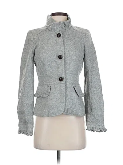Pre-owned Jcrew Jacket In Gray