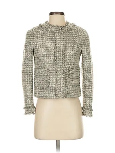 Pre-owned Jcrew Jacket In Gray