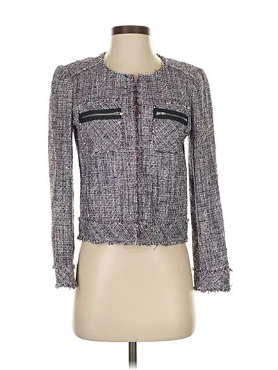 Pre-owned Jcrew Jacket In Gray