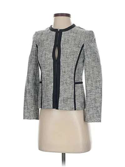 Pre-owned Jcrew Jacket In Gray