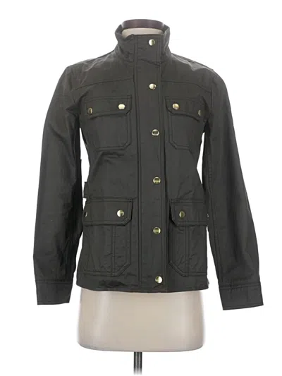 Pre-owned Jcrew Jacket In Gray
