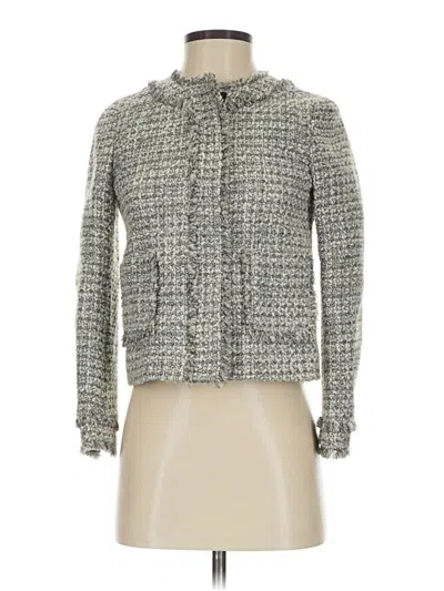 Pre-owned Jcrew Jacket In Gray