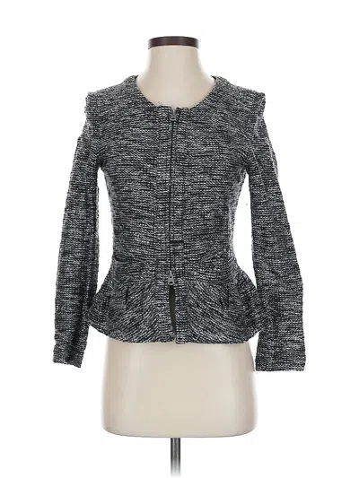 Pre-owned Jcrew Jacket In Gray