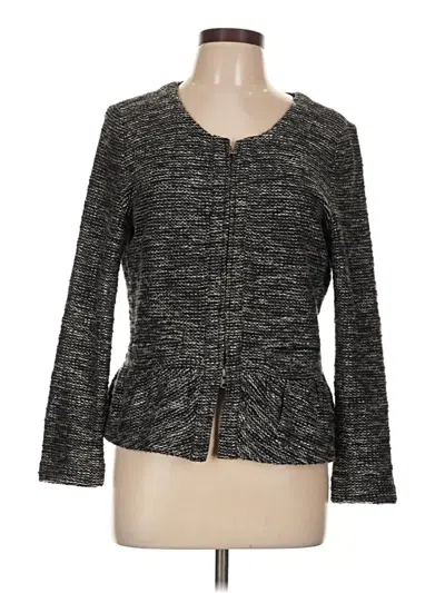 Pre-owned Jcrew Jacket In Gray