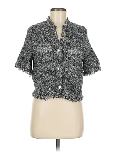 Pre-owned Jcrew Jacket In Gray