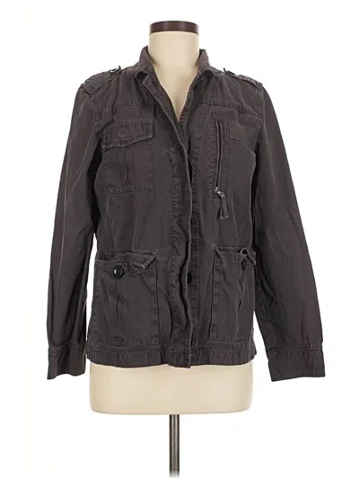Pre-owned Jcrew Jacket In Gray