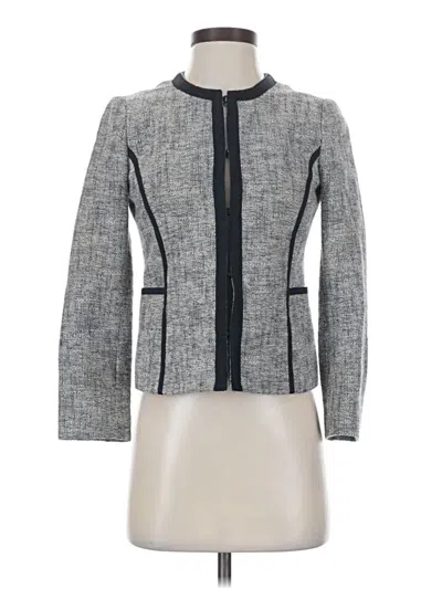 Pre-owned Jcrew Jacket In Gray