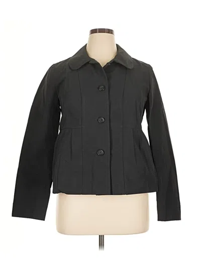Pre-owned Jcrew Jacket In Gray