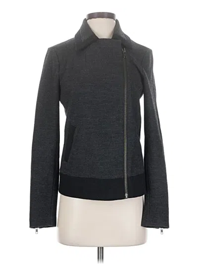 Pre-owned Jcrew Jacket In Gray