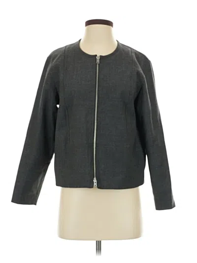 Pre-owned Jcrew Jacket In Gray