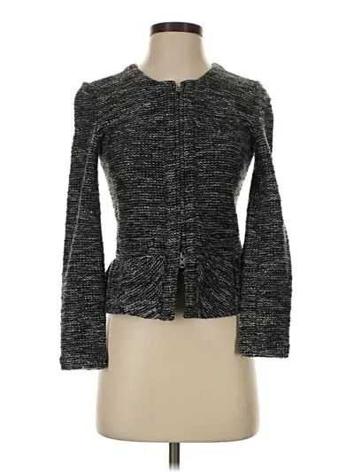 Pre-owned Jcrew Jacket In Gray