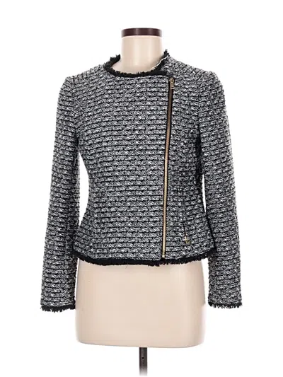 Pre-owned Jcrew Jacket In Gray