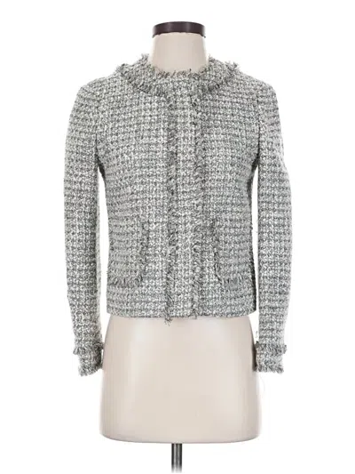 Pre-owned Jcrew Jacket In Gray