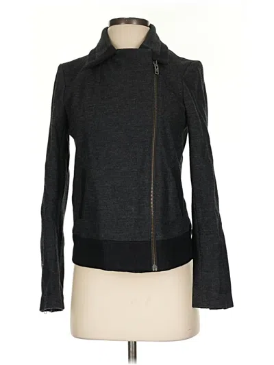 Pre-owned Jcrew Jacket In Gray