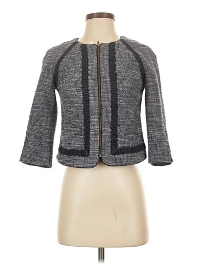 Pre-owned Jcrew Jacket In Gray