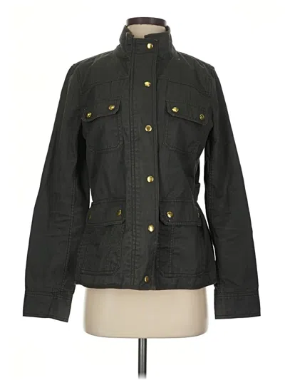 Pre-owned Jcrew Jacket In Gray