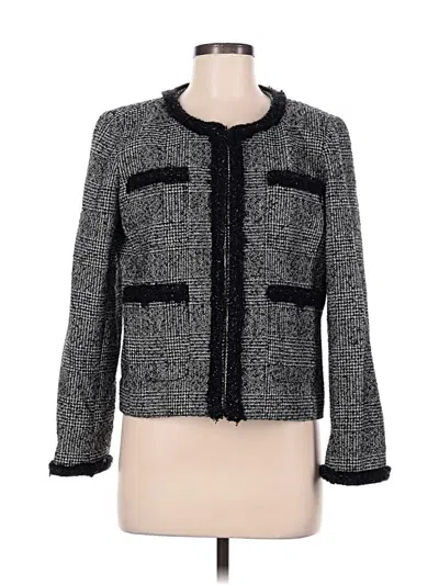 Pre-owned Jcrew Jacket In Gray