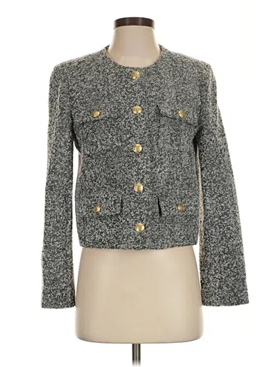 Pre-owned Jcrew Jacket In Gray