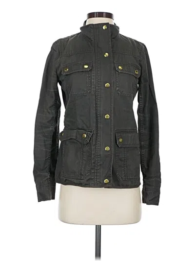 Pre-owned Jcrew Jacket In Gray