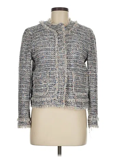 Pre-owned Jcrew Jacket In Gray