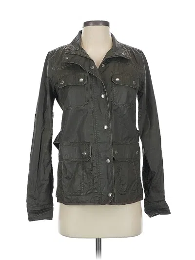 Pre-owned Jcrew Jacket In Green