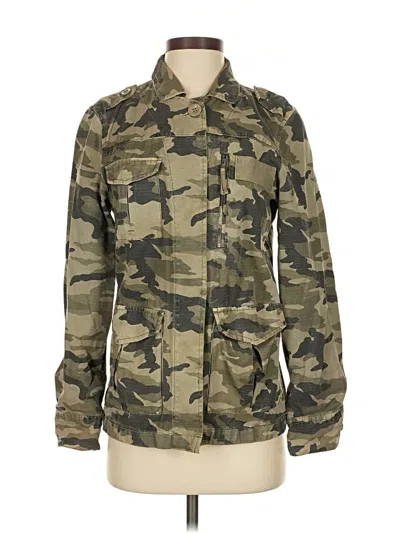 Pre-owned Jcrew Jacket In Green