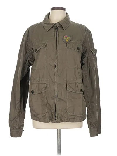 Pre-owned Jcrew Jacket In Green