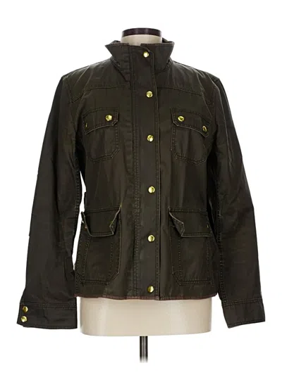 Pre-owned Jcrew Jacket In Green