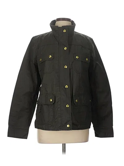 Pre-owned Jcrew Jacket In Green