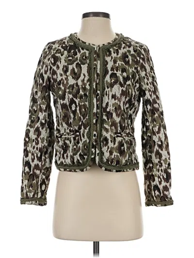 Pre-owned Jcrew Jacket In Green
