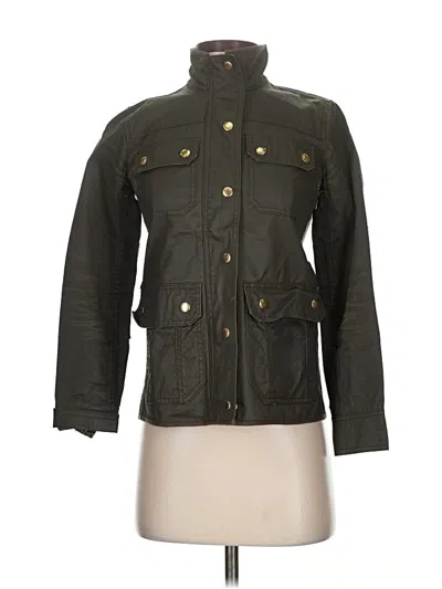 Pre-owned Jcrew Jacket In Green