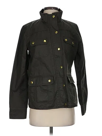 Pre-owned Jcrew Jacket In Green