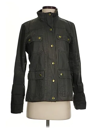 Pre-owned Jcrew Jacket In Green