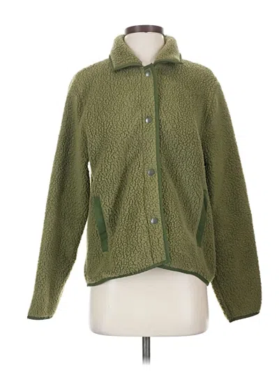 Pre-owned Jcrew Jacket In Green