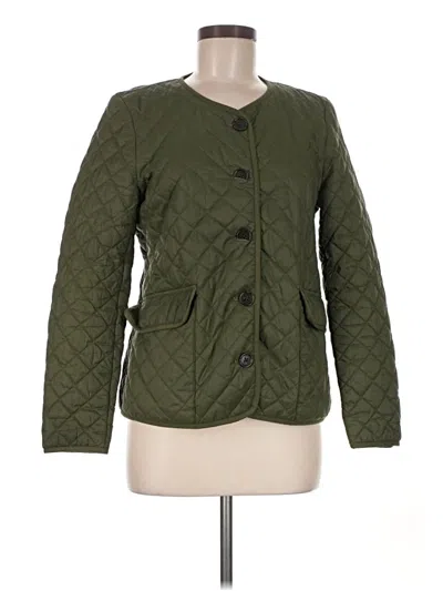 Pre-owned Jcrew Jacket In Green