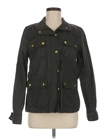 Pre-owned Jcrew Jacket In Green