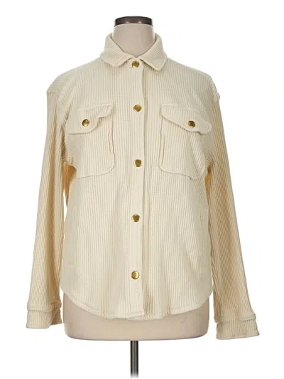 Pre-owned Jcrew Jacket In Ivory