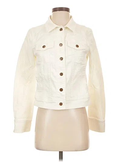 Pre-owned Jcrew Jacket In Ivory
