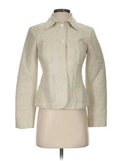 Pre-owned Jcrew Jacket In Ivory