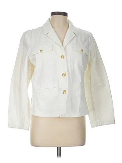 Pre-owned Jcrew Jacket In Ivory