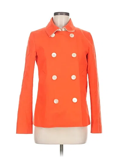 Pre-owned Jcrew Jacket In Orange
