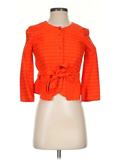 Pre-owned Jcrew Jacket In Orange