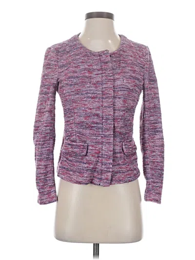 Pre-owned Jcrew Jacket In Purple