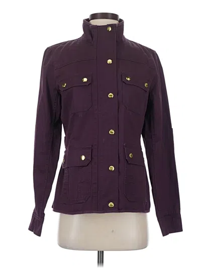 Pre-owned Jcrew Jacket In Purple