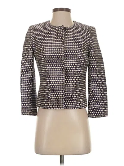 Pre-owned Jcrew Jacket In Purple