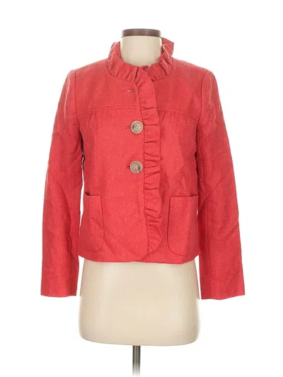 Pre-owned Jcrew Jacket In Red